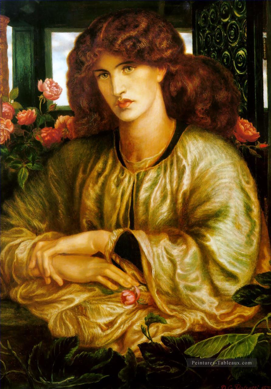 La Donna della Finestra préraphaélite Fraternité Dante Gabriel Rossetti Peintures à l'huile